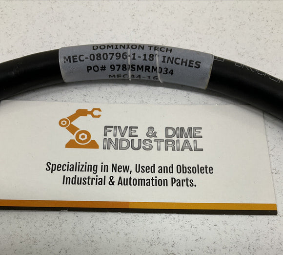 Dominion MEC-080796-1 Test head Pig Tail 18