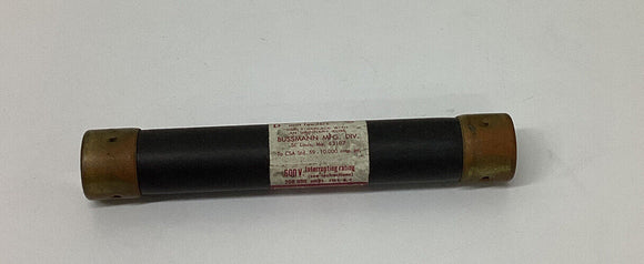 Bussmann Fusetron FRS-1-8/10 Time Delay Fuse Lot of (2)