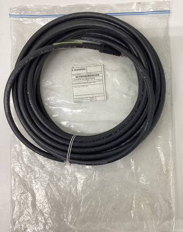 Schmersal 103013431 10 Meter 4-Pole Cable A-K4P-M12P-S-G-10M-BK-2-X-T-4 - 0