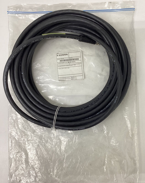 Schmersal 103013431 10 Meter 4-Pole Cable A-K4P-M12P-S-G-10M-BK-2-X-T-4
