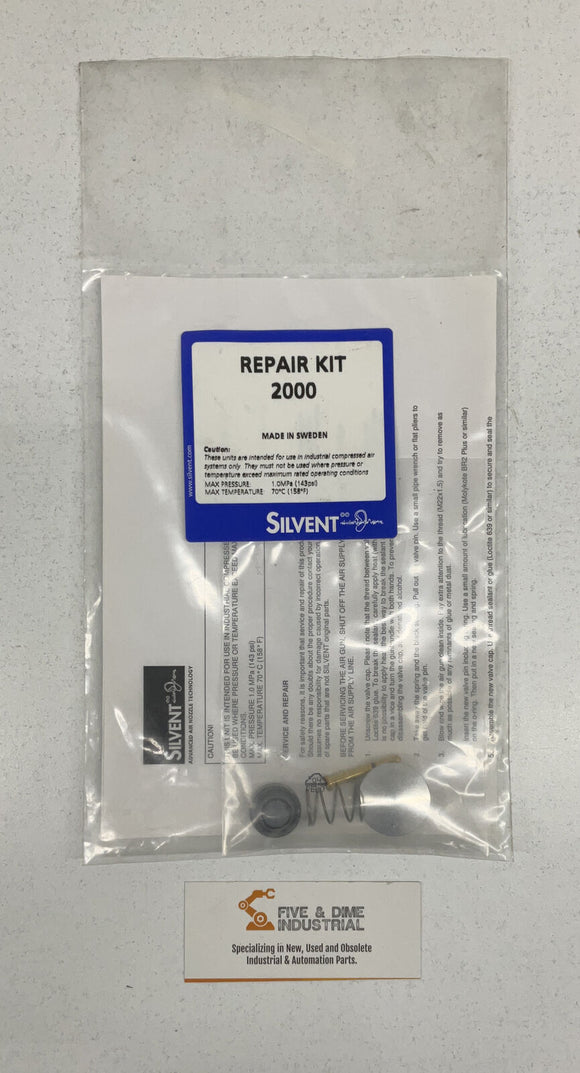 Silvent 2000 Repair Kit for Air Gun