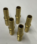 Parker 122HBL-6 3/8  2 Brass Barb Fitting. Lot of 5-4