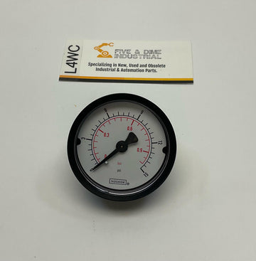 Noshok  20-110-15 Psi/ KPA-DMC  2'' 15 Psi ABS Plastic Gauge 1/8 Npt Rear