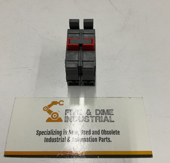 ABB MCB-02 Push Button Switch / Auxiliary Contact Block NC