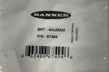Banner BRT-40X20AM Retro Reflective Target Reflector 67494 - 0