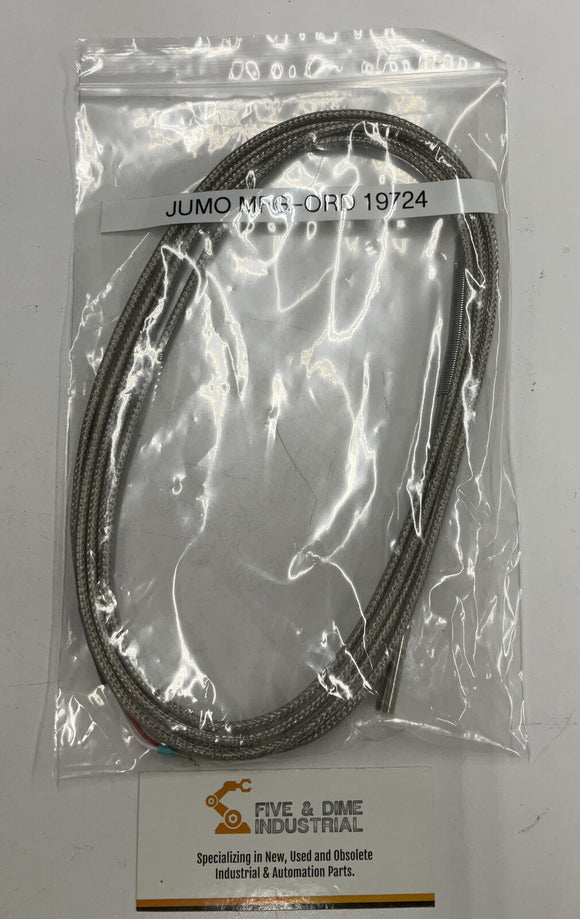 Jumo 19724 Push In Temperature Probe