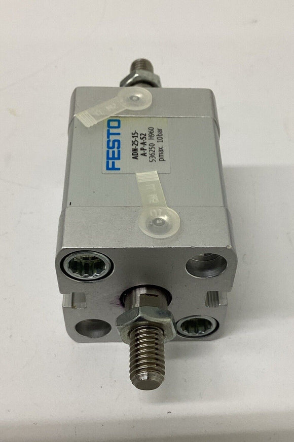 Festo ADN-25-15-A-P-A-S2 Pneumatic Cylinder 25 mm Bore  15 mm Stroke