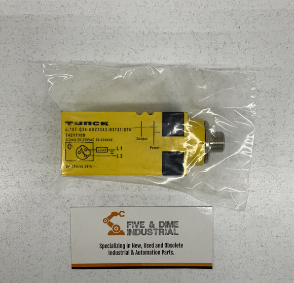 Turck BI10T-Q34-ADZ30X2-B3131/S34 Proximity Sensor Switch