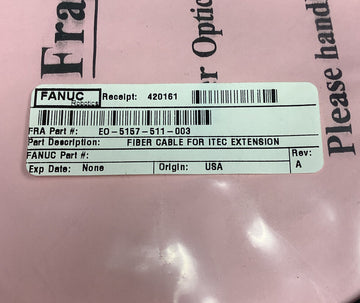 Fanuc EO-5157-511-0 Fiber Cable for Itec Extension 2 Ft. - 0