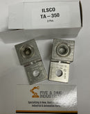 Ilsco TA-350 Aluminum Lug D981, AL9CU Package of 2-1