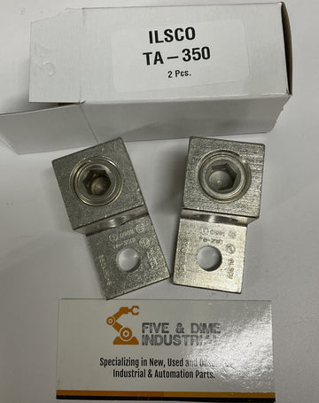 Ilsco TA-350 Aluminum Lug D981, AL9CU Package of 2
