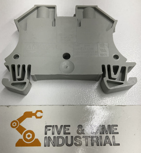 Allen Bradley 1492-J6 Terminal Block Gray. Lot of 3