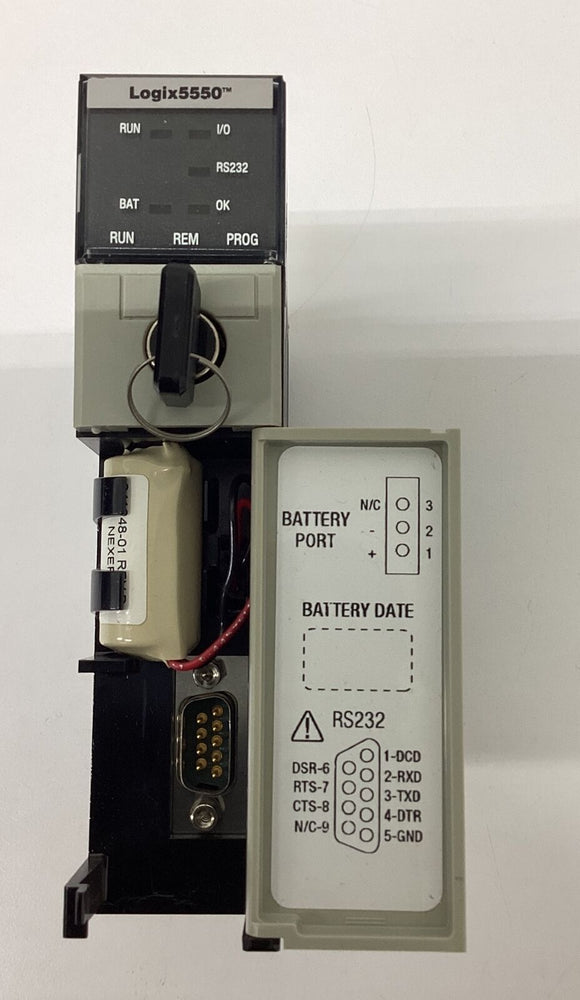 Allen Bradley 1756-L1/A Processor w/ 1756-M1/A Memory FW 7.11