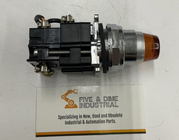 Cutler Hammer 10250T37NA Amber Lens SER. A2 120V 50-60Hz