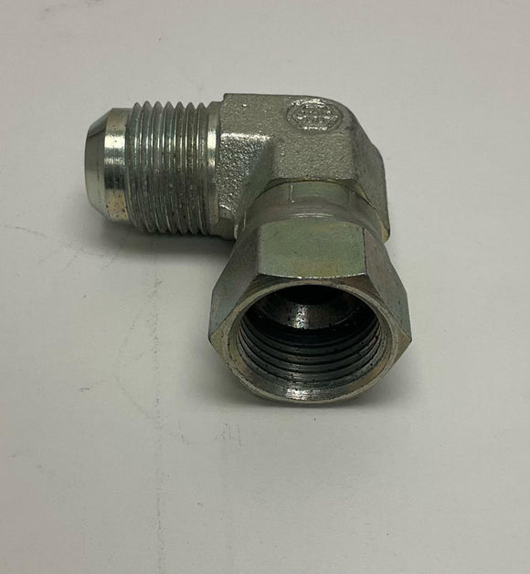 World Wide Fittings  F5506-10-10  90° Swivel Elbow  37° JIC Hydraulic fitting