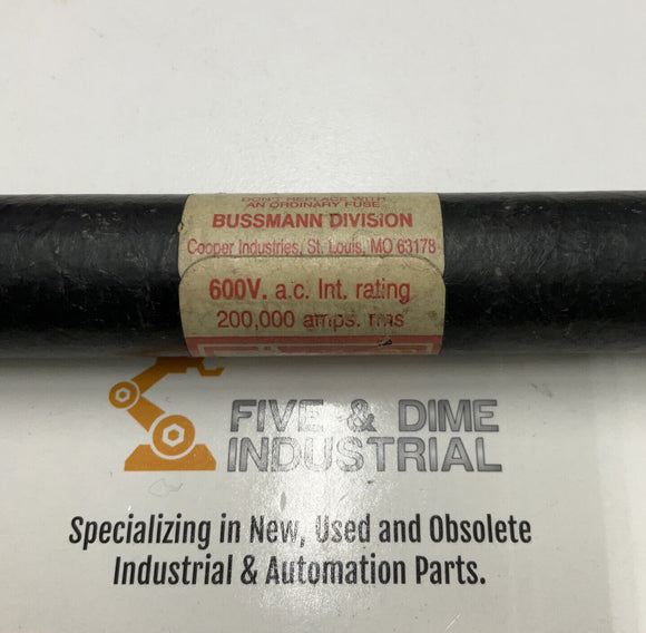 Fusetron FRS-R-10 Lot of (2)  600V 10A Fuse