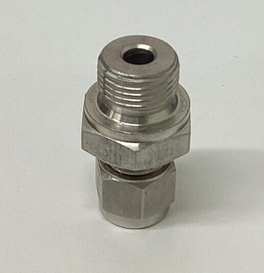 Parker M8MSC3/8R-316 Stainless 8MM to A-Lock Male Fitting