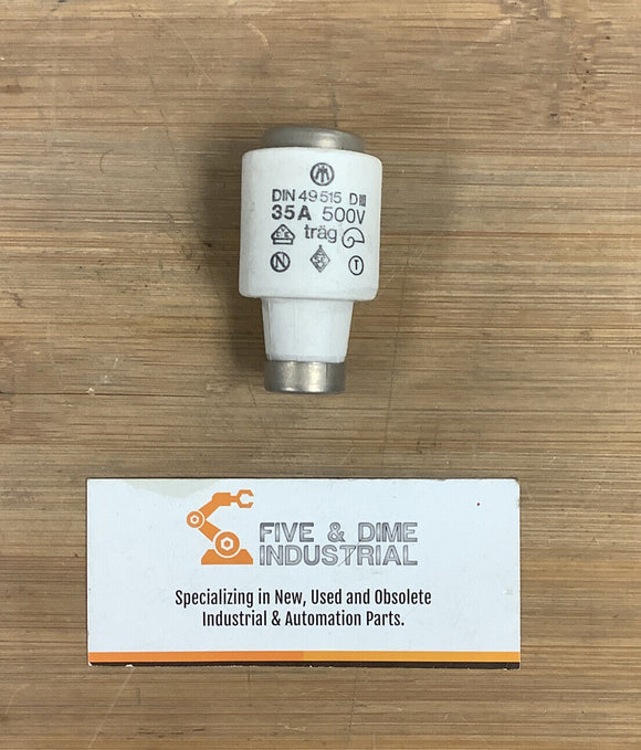 Jean Muller Din 49515 35A Lot of 2  500V Fuse