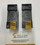 Omron PYF14A Relay Socket 14-Pin 5A 250V Lot of 2-4