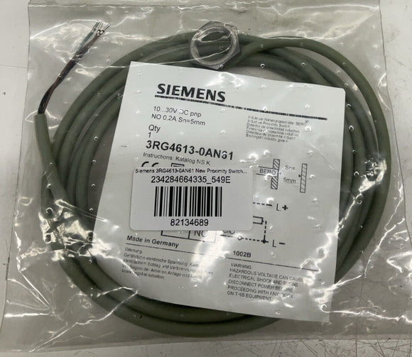 Siemens 3RG4613-0AN61 Proximity Switch