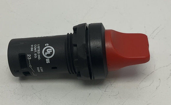 ABB C2SS110R-10 Red Position Selector Head Switch