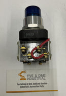 Allen Bradley 800T-PTH16B Pilot Light Type 4 120V Blue-5