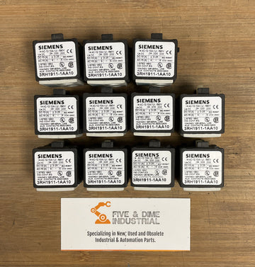 SIEMENS 3RH1911-1AA10 Auxiliary Contact Lot of 11
