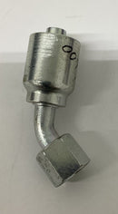 Parker 13743-8  1/2" Hose x 1/2 JIC  45 Degree Crimp Fitting-5