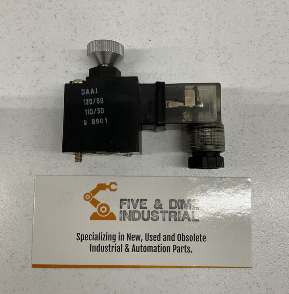 Mac Valves DAAJ-3KD Solenoid Head