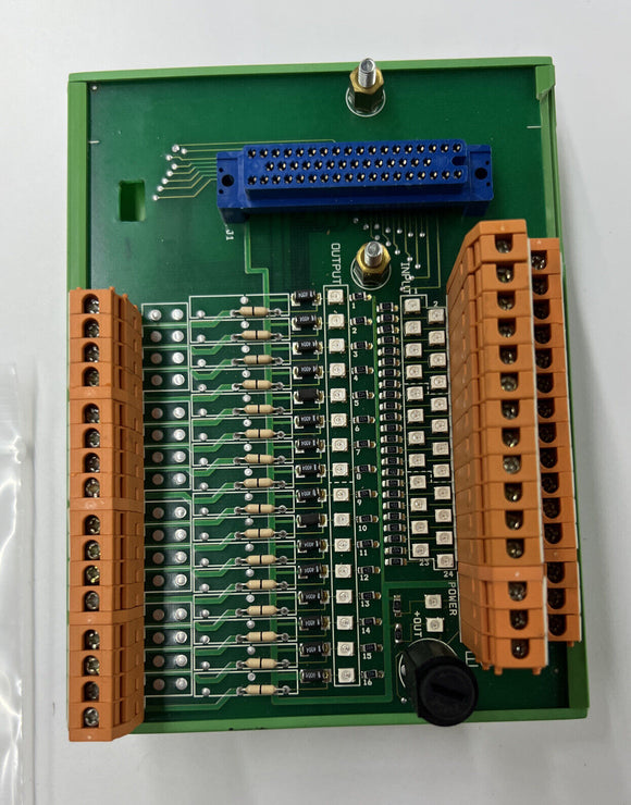 Fanuc A03B-0815-C001 I/O Module w/ Eurogi E1951.1 Interface Breakout