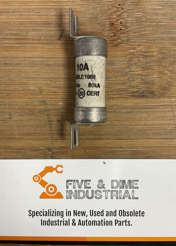 Bussmann NITD10 Fuse BS88.2:1988 80kA 550 VAC