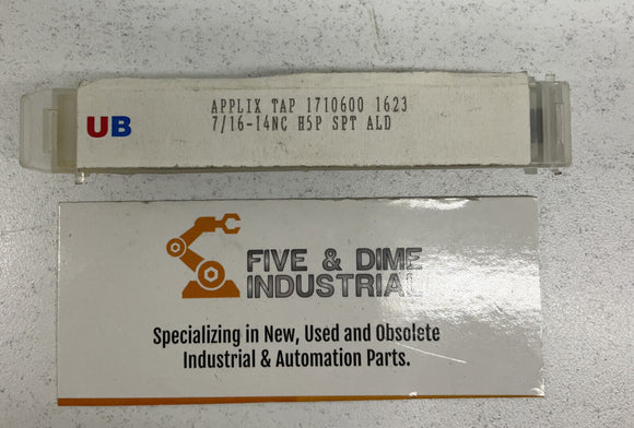 Union Butterfield 1710600  7/16" Applix Taps Lot of 5