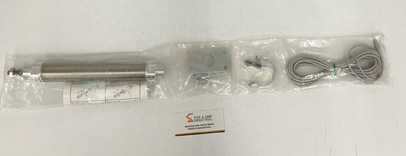 CKD CMK2-32-150 Pneumatic Cylinder Kit w/ Mounting Hardware & Reed Switch