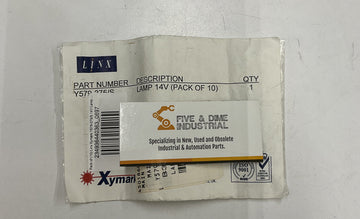 Linx Xymark Y579-275/S Lamps .08A 14V Pack of (10)