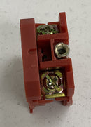 Hanyoung AR-20 Red Push Button Contact Block 5A 250VAC NC-3