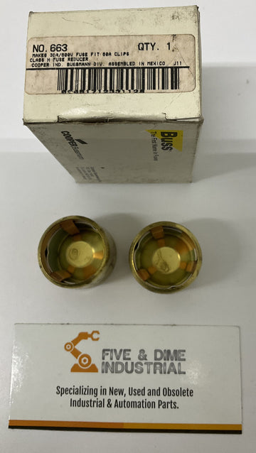 Bussmann 663 Buss Fuse Reducer
