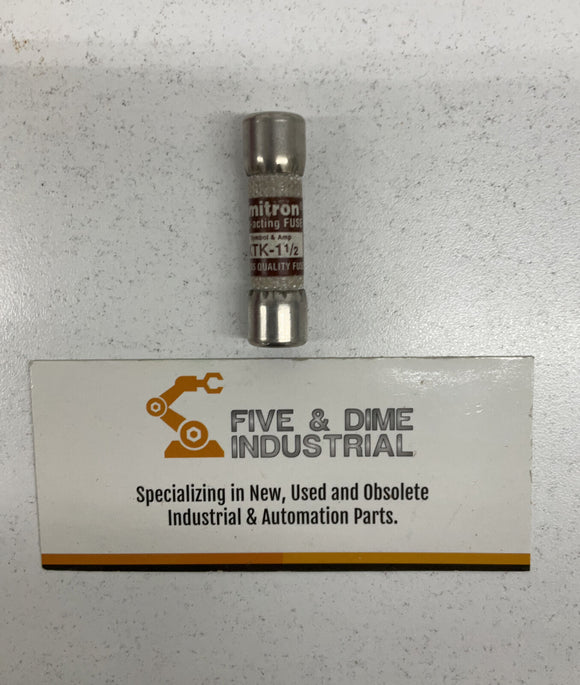 Bussmann Limitron KTK-1-1/2 Lot of 2  Fast Acting Fuse 1-1/2A 600V