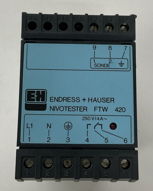 Endress & HTW420-R0J0A Transmitter Level Limitauser F