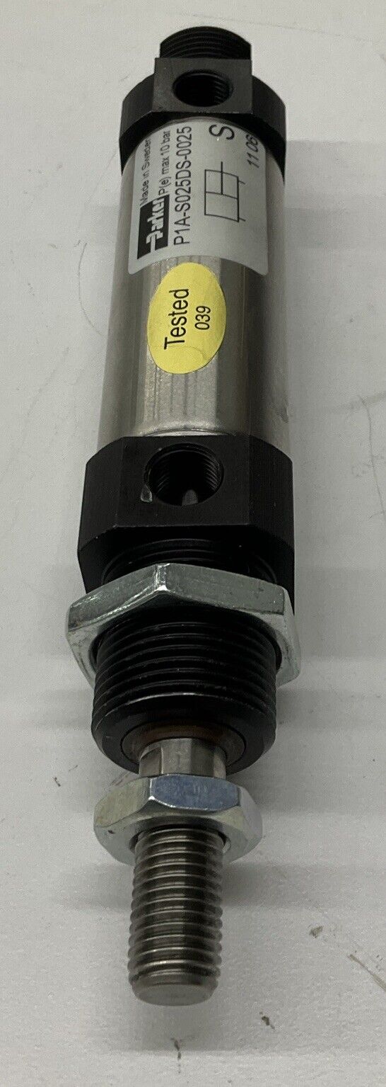 Parker P1A-S025DS-0025 Double Acting Cylinder w/Bumpers