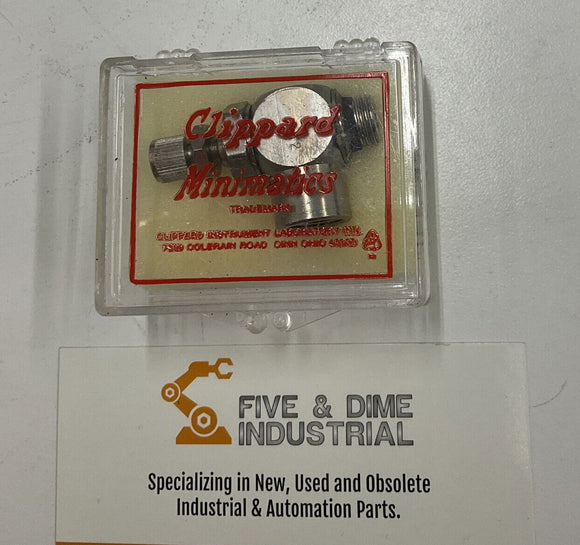 Clippard JFC-3A Metered Out Flow Control Valve 1/8" NPT