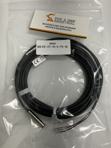 Balluff BES 516-371-E4-C-PU-05 Inductive Sensor 10-30VDC BES00Z7