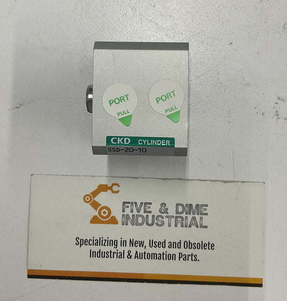 CKD SSD-20-10 Double Acting Pneumatic Cylinder 20mm Bore 10mm Stroke