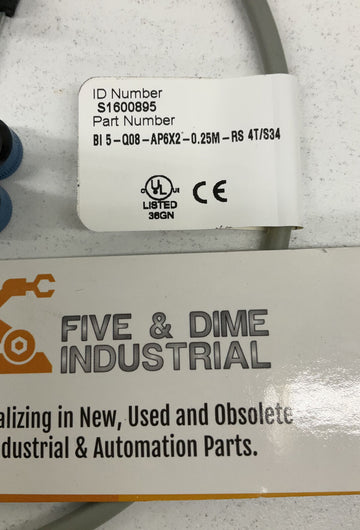 Turck Bi5-Q08-APX2/S34 Proximity Sensor - 0