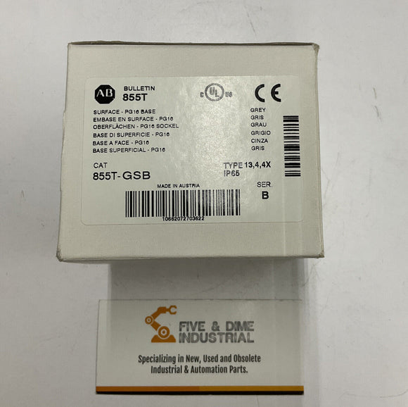 Allen Bradley 855T-GSB Ser. B Stack Light Base