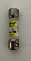 Littelfuse FLQ6-1/4 Lot of 3 Time Delay Fuses 6.25Amp-3
