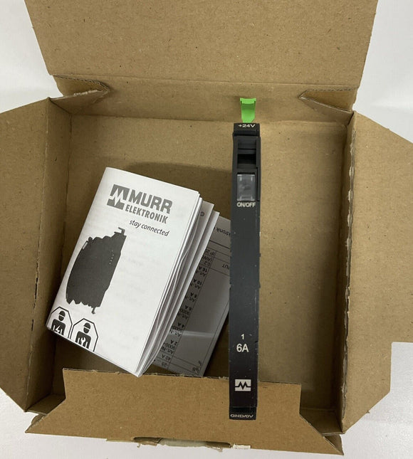 Murr 9000-41011-0600000 1-Channel Mico Pro Circuit Protection Module 6A