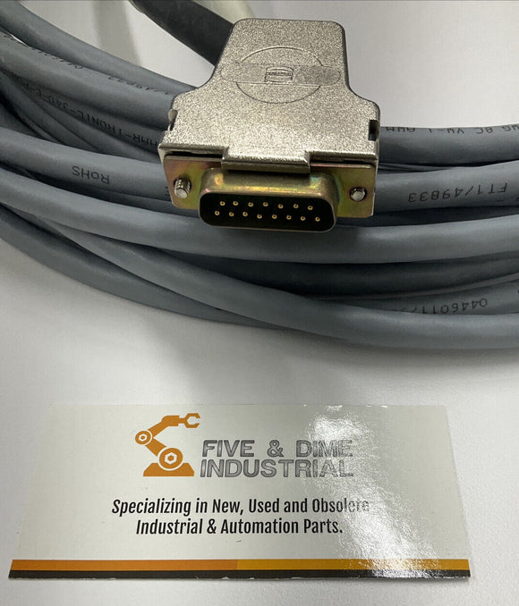 Pushcorp 415G-811M12-943FG Servo Feedback Cordset 30 Meters S-942504