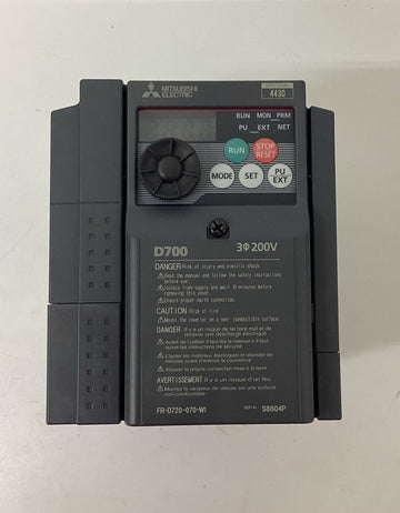 Mitsubishi Electric FR-D720-W1 Compact Size Inverter Servo Drive Unit