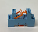 Releco S9-M Relay Socket 4PDT Plug-In 6A 250 Vac 14Pin Din Rail Series-5