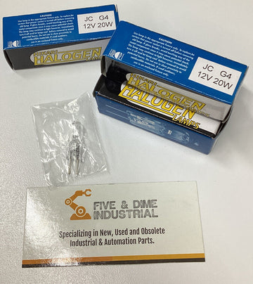 Hikari  20 Watt 12 Volt Halogen Light Bulbs (5) G4 Base Lamp